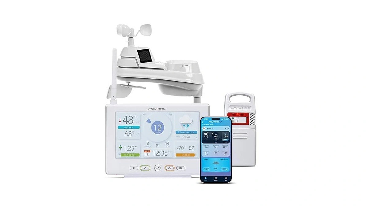 Acurite Iris Wireless Weather Station With Hd Direct-to-wi-fi Display, Lightning