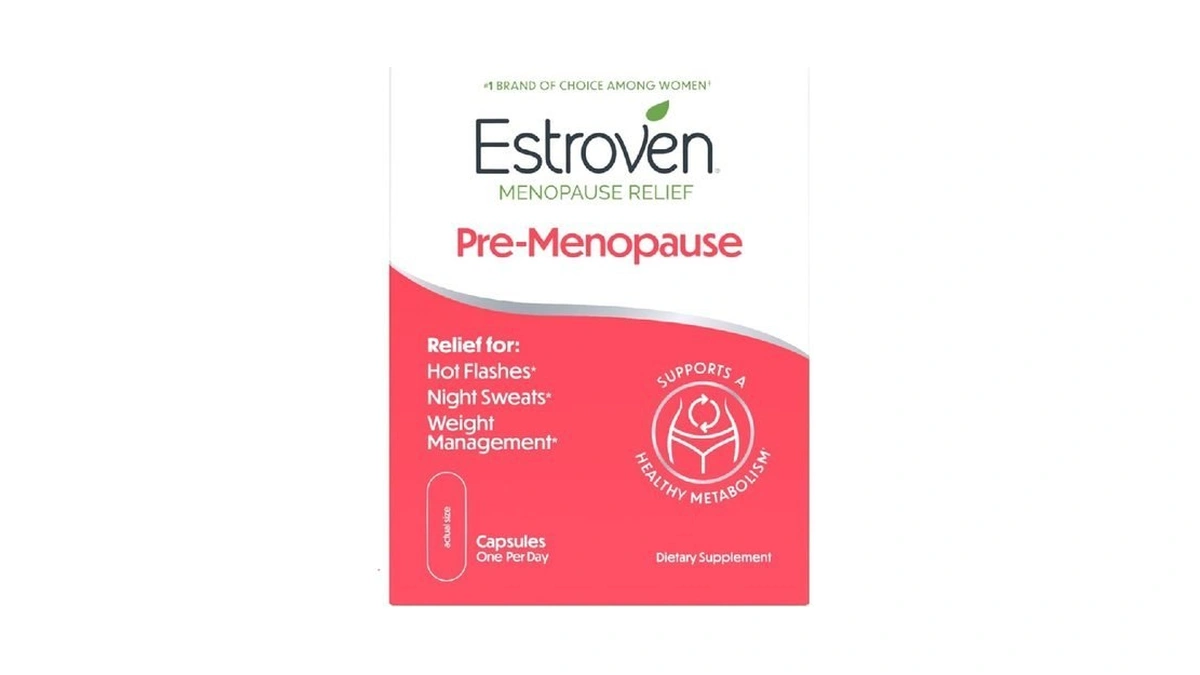 Estroven Pre-menopause Relief, 30 Ct., Clinically Proven Ingredients, Provides Menopause