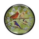 Acurite 01781 12.5-inch Wall Thermometer, Songbirds