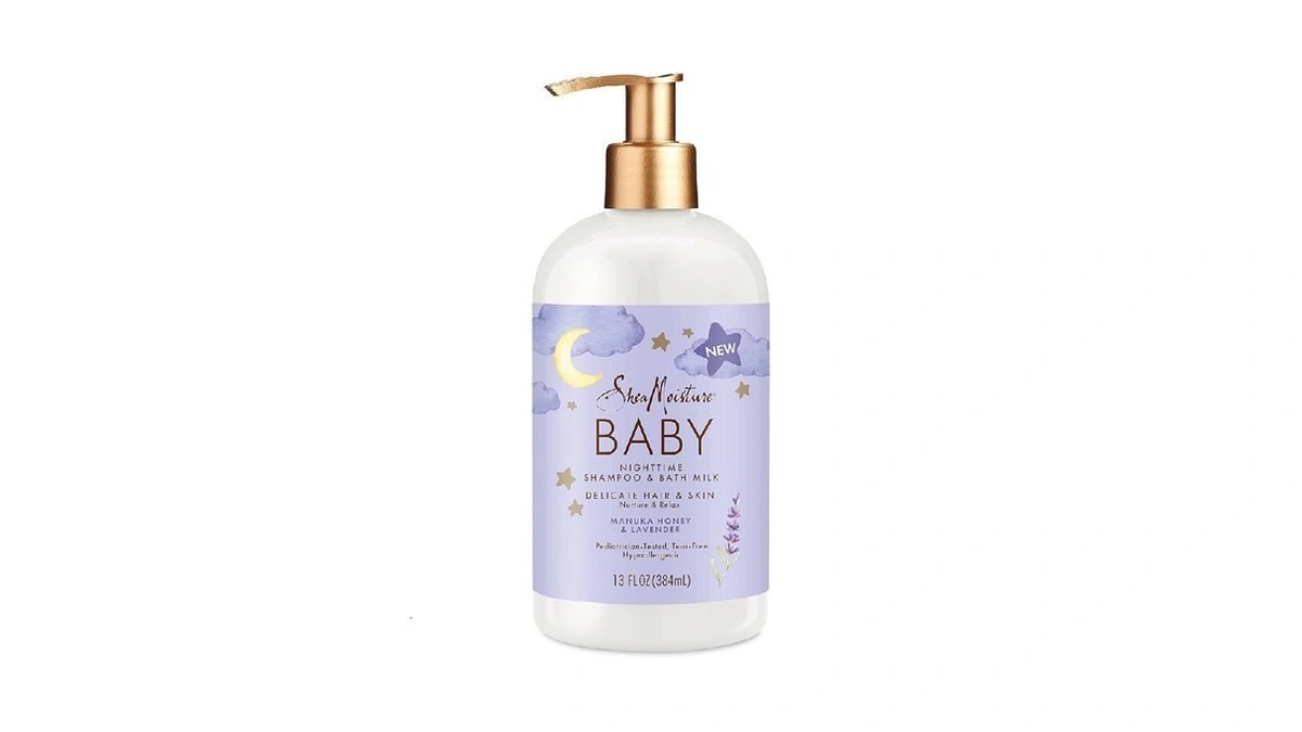 Sheamoisture Baby Shampoo & Bath Milk Manuka Honey & Lavender
