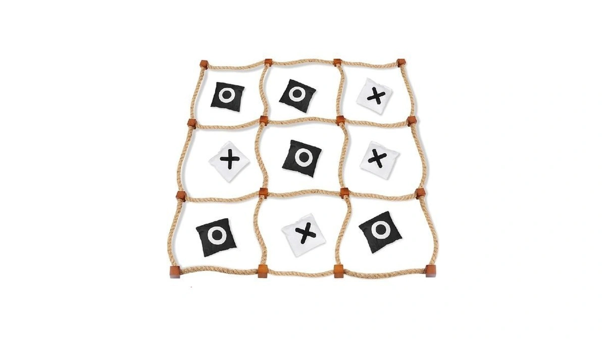 Duoliybc Giant Tic Tac Toe Outdoor Games, 4ft X 4ft