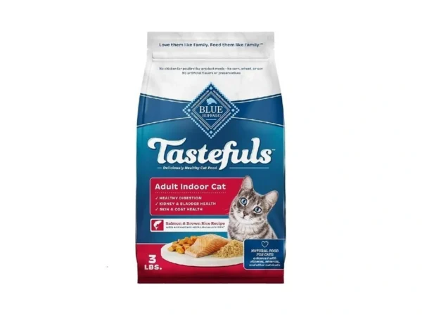 Blue Buffalo Tastefuls Natural Dry Food For Adult Indoor Cats,