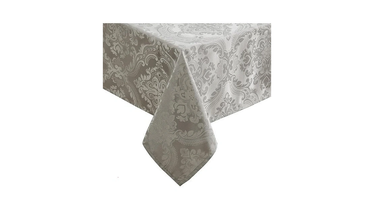 Elrene Home Fashions Caiden Elegance Damask Waterproof, Stain & Wrinkle