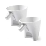 2 Pcs Flour Funnel For Kitchen Aid Mixer, For Kitchen