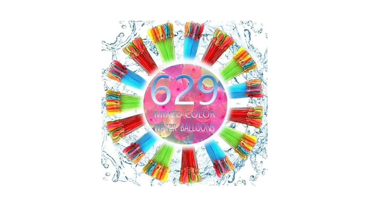 629 Pcs Summer Fun Water Balloons For Kids Adults Quick