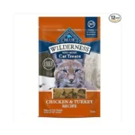 Blue Buffalo Wilderness Soft Cat Treats, Grain-free And Protein-rich, Great