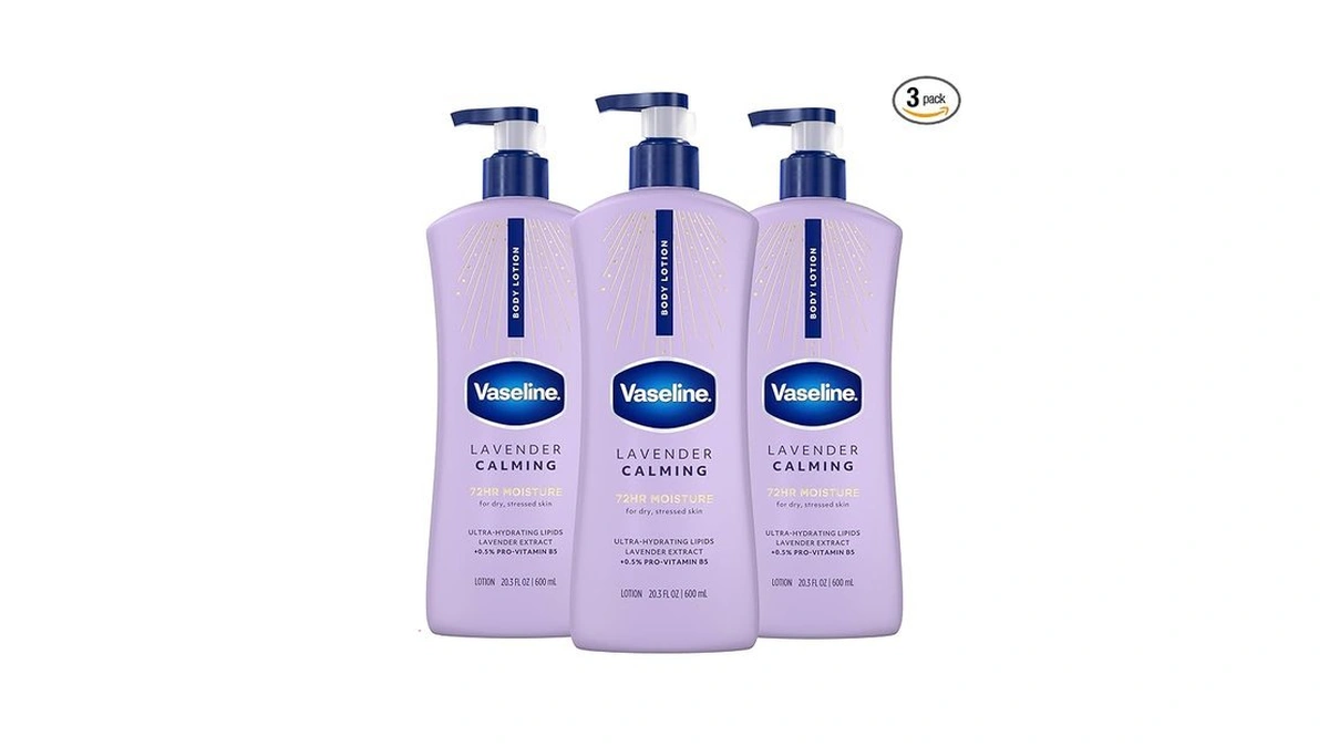 Vaseline Intensive Care Calm Healing Body Lotion 3 Count For