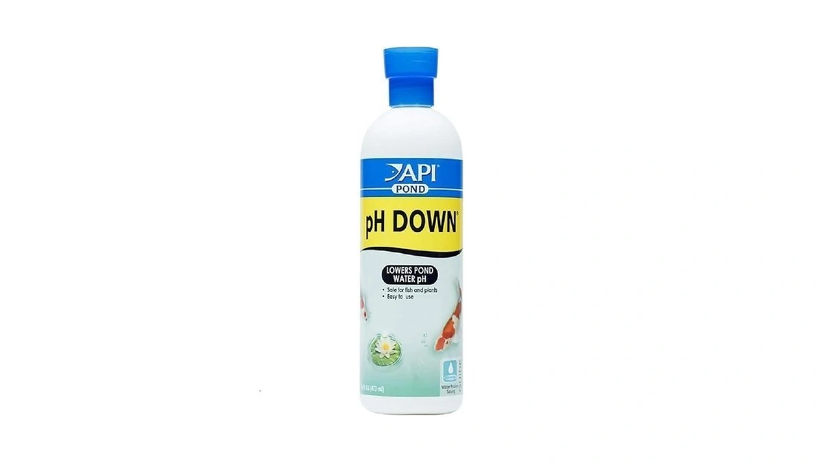 Api Pond Ph Down Pond Water Ph Reducing Solution 16-ounce
