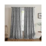 Elrene Home Fashions Giovanni Medallion Block Print Linen Blend Blackout