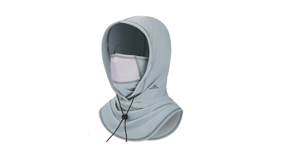 Gxcror Cooling Breathable Balaclava Face Mask Sun Uv Protection Hood