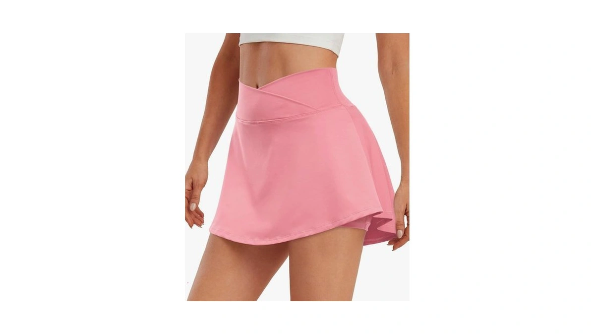 Ed3size Womens Tennis Skirts Pleated Athletic Shorts Golf Skorts Sports