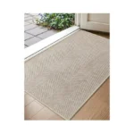 Color&geometry Small Ultra Thin Indoor Door Mat, Machine Washable Front