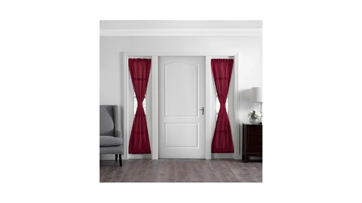 Elrene Home Fashions Colette Faux-silk Side Door Window Panel, 28