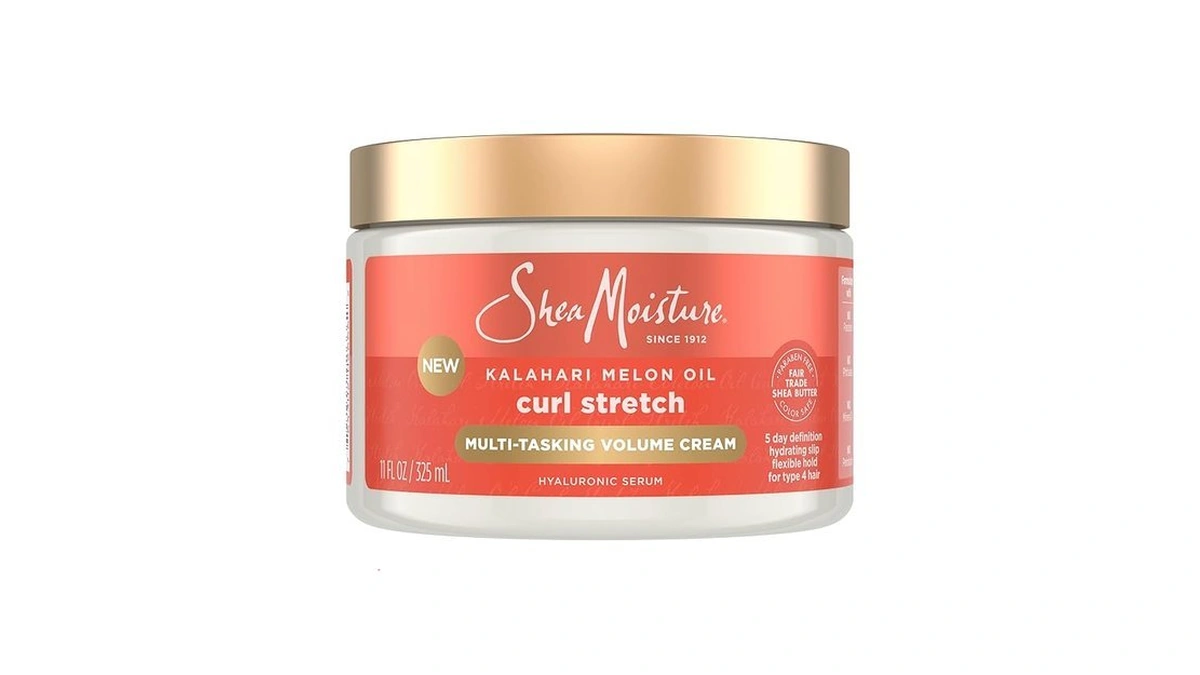 Sheamoisture Curl Stretch Multi-tasking Volume Cream Kalahari Melon Oil And