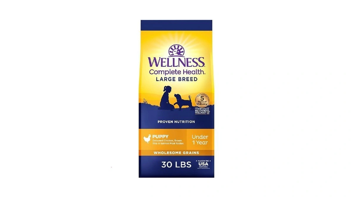 Wellness Complete Health Large Breed Adult Dry Dog Food, Wholesome