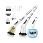 Electric Spin Scrubber For Cleaning Bathroom, Shower Scrubber Cordless Cleaning