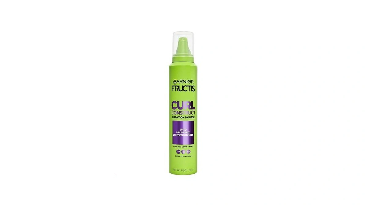 Garnier Fructis Curl Construct Creation Mousse, Curl Activator Provides Frizz