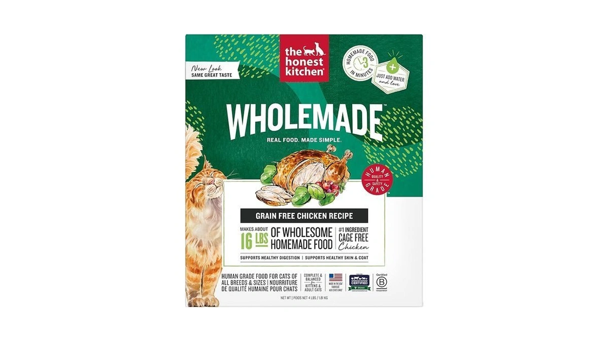 The Honest Kitchen Human Grade Dehydrated Grain Free Chicken Cat