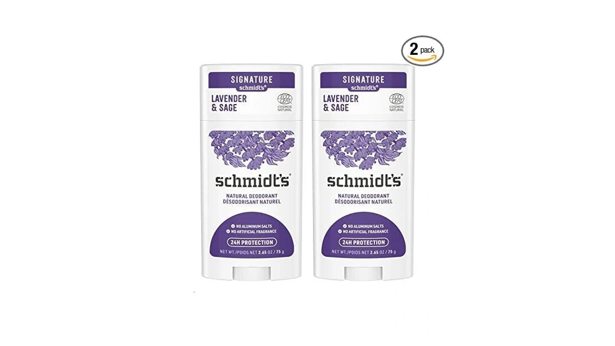 Schmidt's Aluminum-free Vegan Deodorant Lavender & Sage With 24 Hour