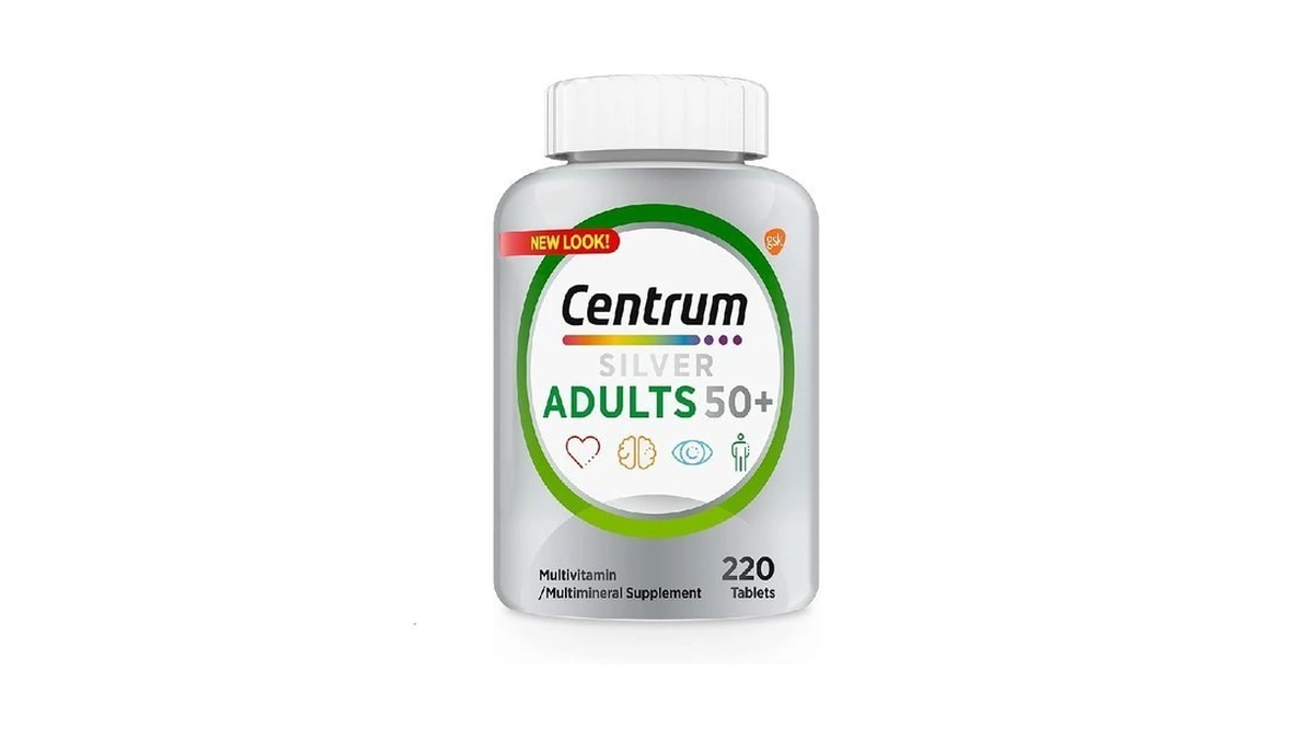 Centrum Silver Multivitamin For Adults 50 Plus, Multivitamin/multimineral Supplement, Vitamin