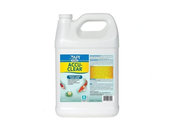 Api Pond Accu-clear Pond Water Clarifier 1-gallon Bottle