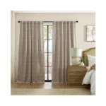 Elrene Home Fashions Sawyer Windowpane Plaid Room Darkening Single Window