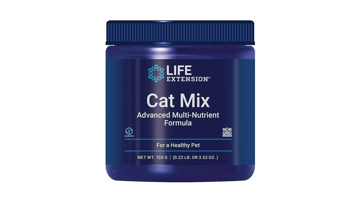 Life Extension Cat Mix, Cat Food Supplements, Heart Health, Probiotics,