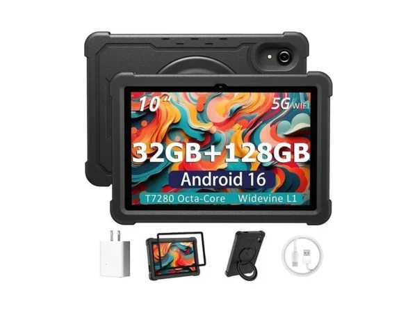 Huihuang Tablet 10 Inch Android 16 Tablet, 32gb Ram 128gb