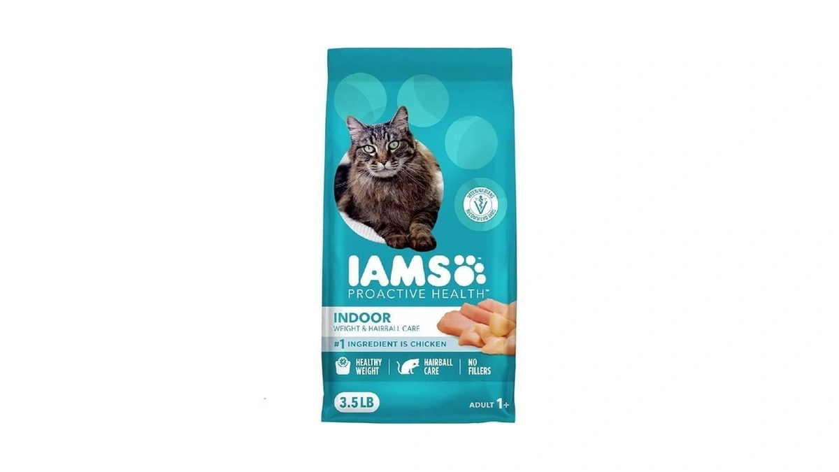Iams Proactive Health Dry Cat Food, Indoor Weight And Hairball