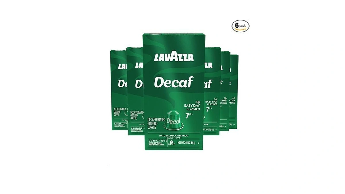 Lavazza Espresso Maestro Decaf (dek) Aluminum Capsules Compatible With Nespresso*