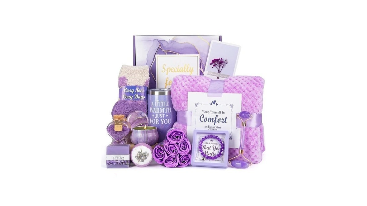 Mother’s Day Gift Basket For Women, Birthday Self Care Gifts