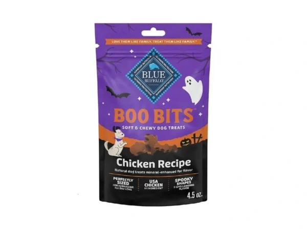 Blue Buffalo Boo Bits Soft & Chewy Halloween Dog Treats,