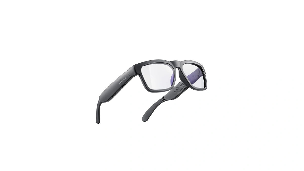 Oho Sunshine Bluetooth Audio Sunglasses, Lightweight Open Ear Sport Glasses,