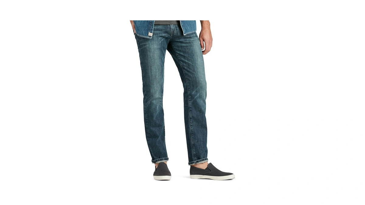Lucky Brand 221 Original Straight In Blue Gold Blue Gold