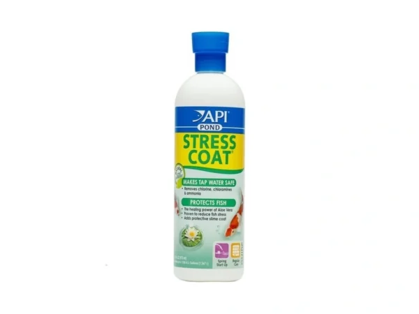 Api Pond Stress Coat (16 Fl Oz) Pond Water Conditioner