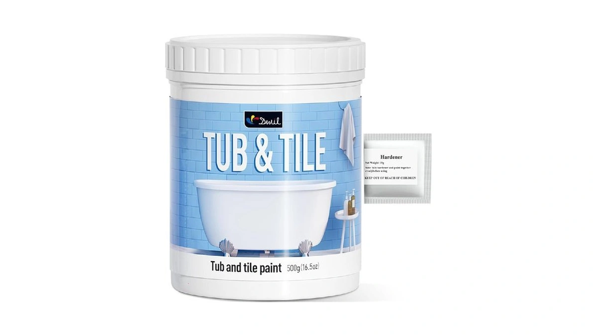 Dwil Tub And Tile Paint 16.5 Oz, Tub Paint For