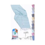 Tuamel Sand Proof Beach Towel For Women With Bag &