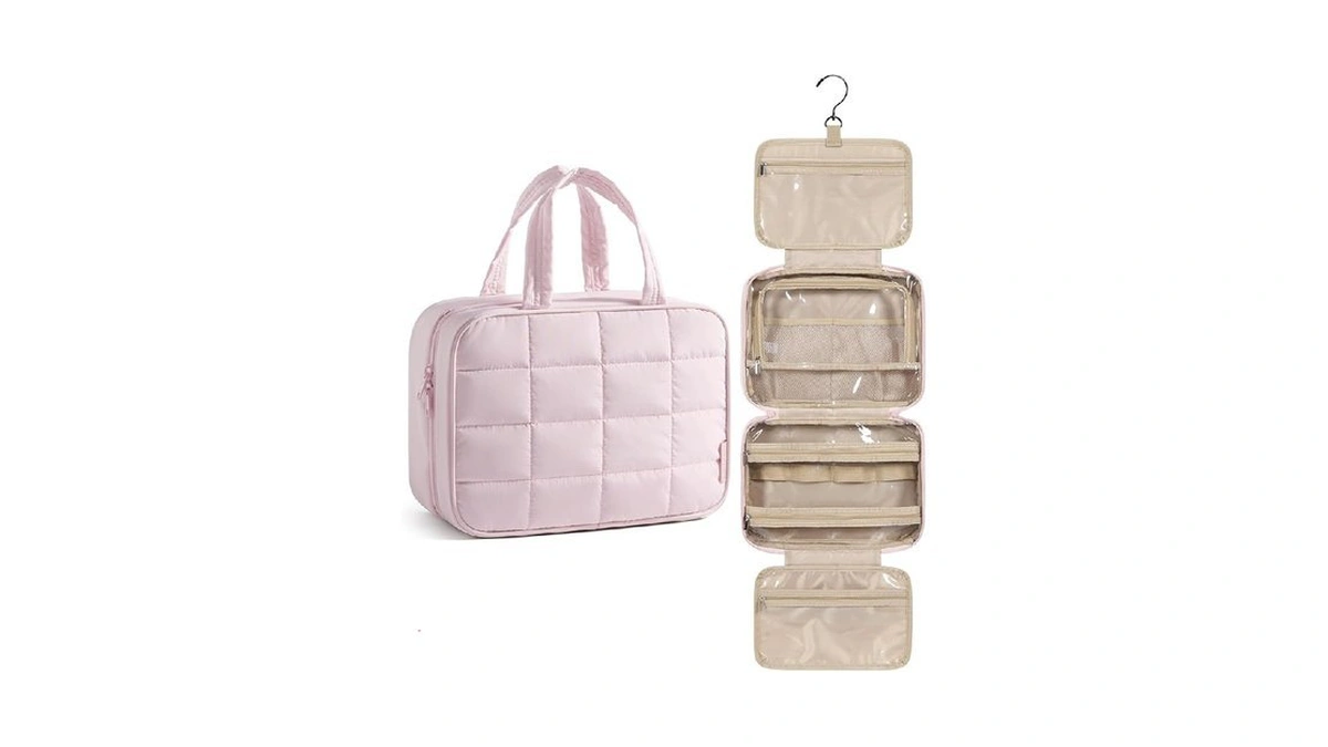 Bagsmart Travel Toiletry Bag For Womne, Hanging Travel Bag For