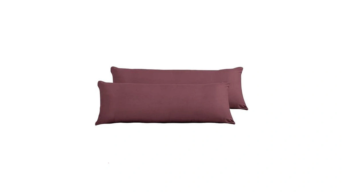 Evolive Body Pillow Covers Pack Of 2, 21" X 54",
