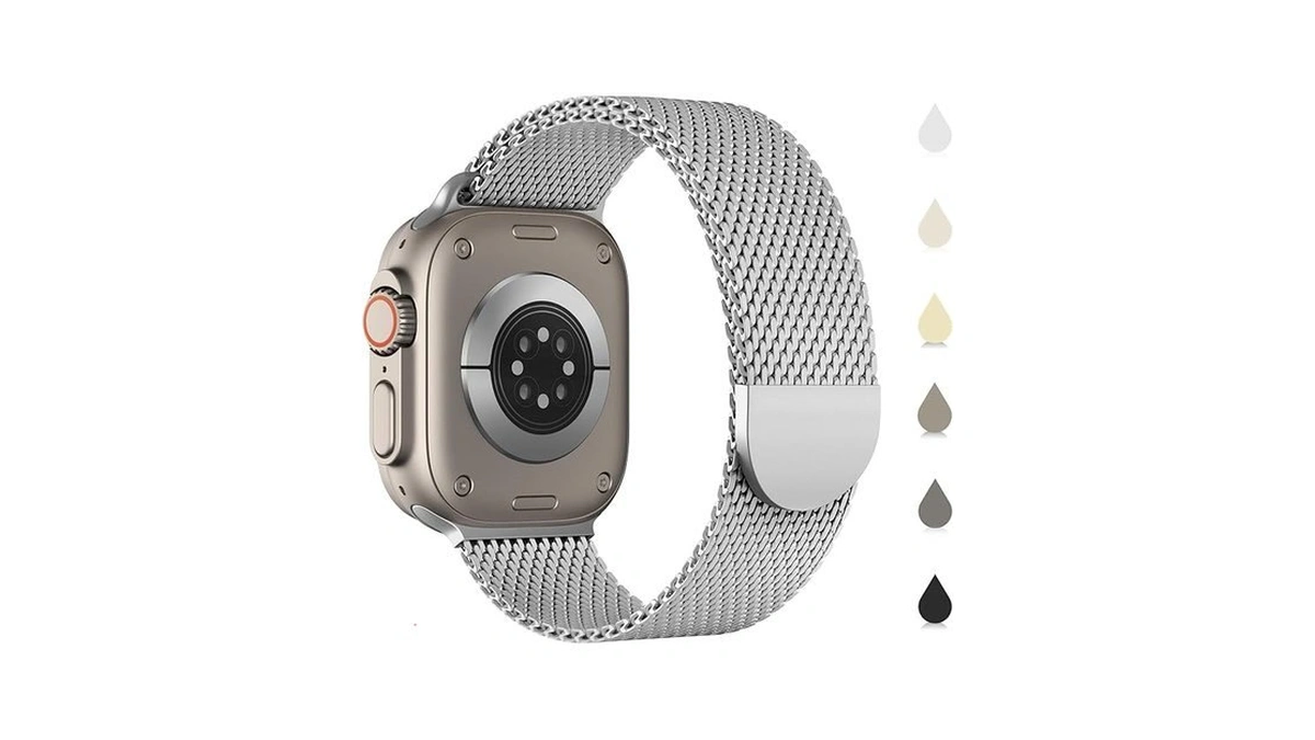 Original Milanese Metal Band Compatible With Apple Watch Bands 38mm/40mm/41mm/42mm(series