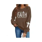 Sfhfy Christian Sweatshirt Women: Jesus Sweatshirts Religious Faith Shirt Inspirational