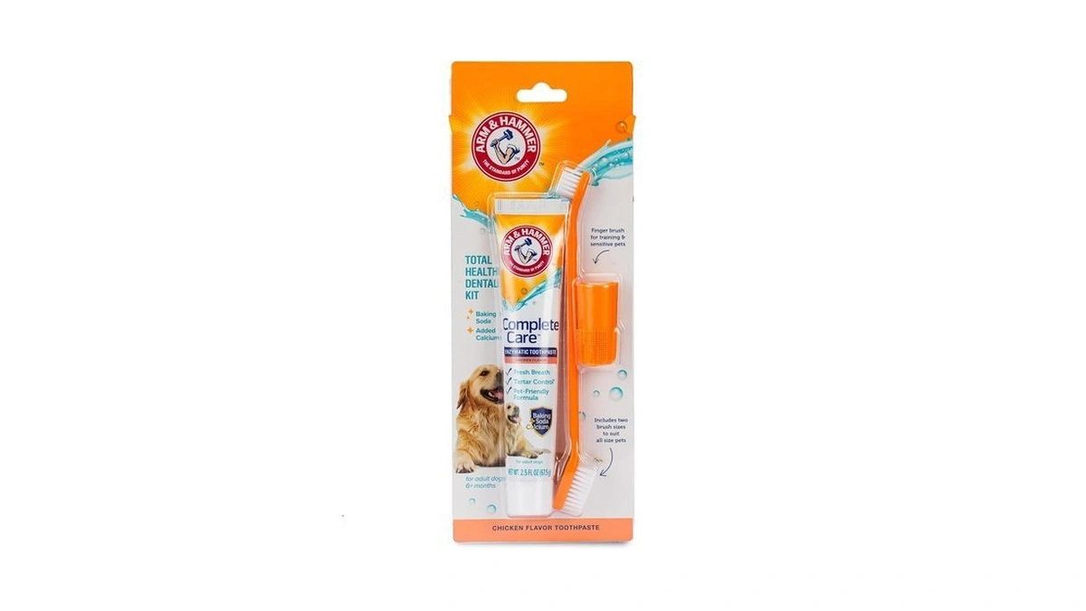 Arm & Hammer Dog Dental Kit - Enzymatic Dog Toothpaste