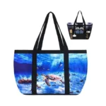Fomaris Large Mesh Beach Bag For Women, Waterproof Sandproof Summer