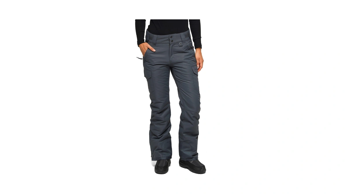 Arctix Women's Insulated Snow Pants, Steel, Large/27" Inseam