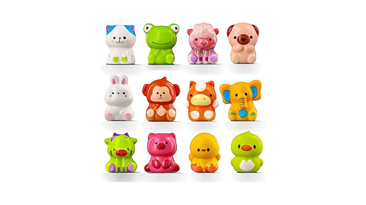 12pcs Party Favors For Kids Toys, Cute Stress Relief Fidget