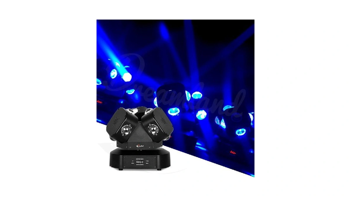 Dreamland Moving Head Beam Light Led Rgbw Rotation Moving Head