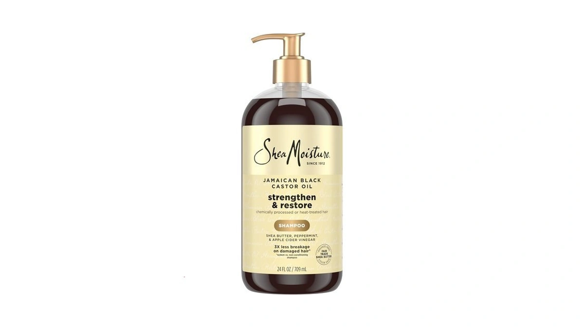 Shea Moisture Strengthen And Restore Shampoo Jamaican Black Castor Oil