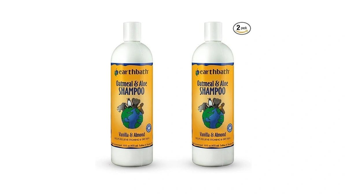 Earthbath, Oatmeal & Aloe Dog Shampoo - Oatmeal Shampoo For