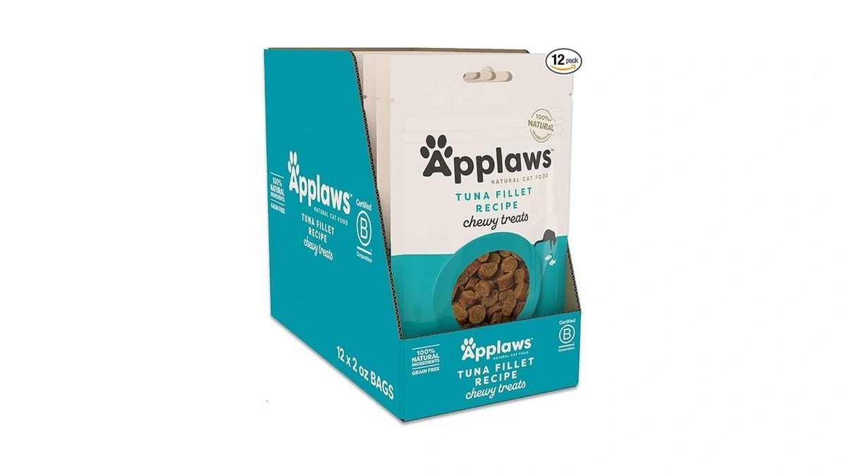 Applaws Natural Chewy Cat Treats, Grain-free, High Protein, Limited Ingredients,