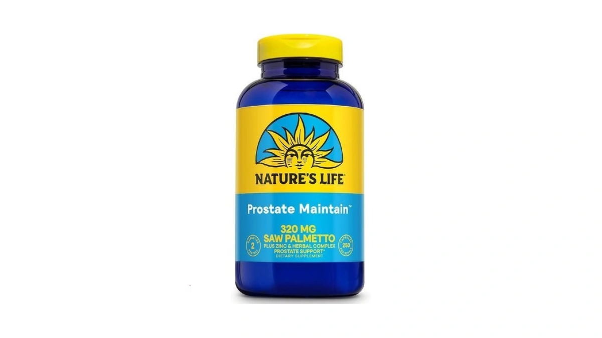 Nature's Life Prostate Maintain - Prostate Support Supplement For Men's